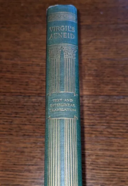 1917 VIRGIL AENEID Books I-VI ~ Frederick Holland Dewey H~