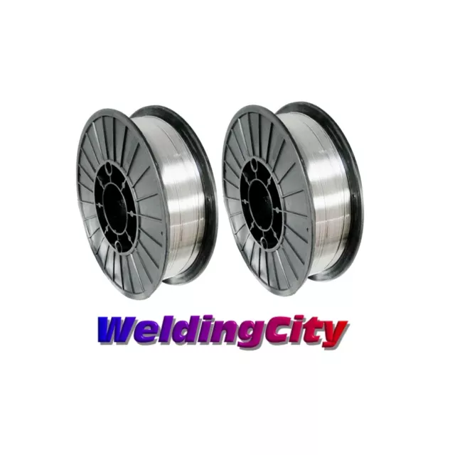 WeldingCity 2-pk Gasless Flux-Core MIG Welding Wire E71T-11 .035 10-lb US Seller