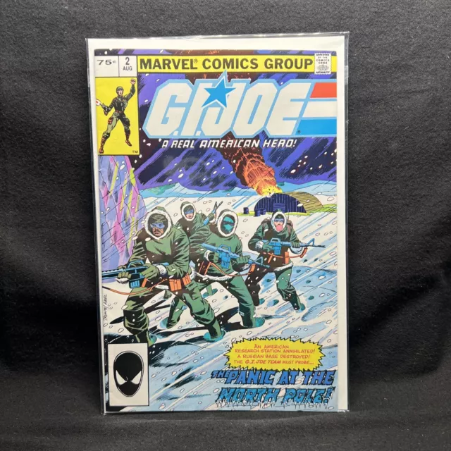 Marvel Comics GI Joe Real American Hero (1982) #2 - 75 Cent Variant VF/NM
