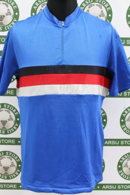 Maglia ciclismo SAMPDORIA TG L S360 bike shirt maillot trikot jersey camiseta