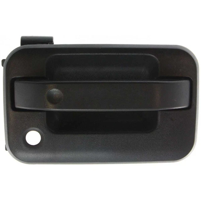 Exterior Door Handle For 2004-2014 Ford F150 Front Passenger Side Black Plastic