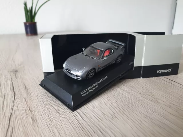 Mazda RX-7 Type R Spirit 1/43 Grau Kyosho RARE