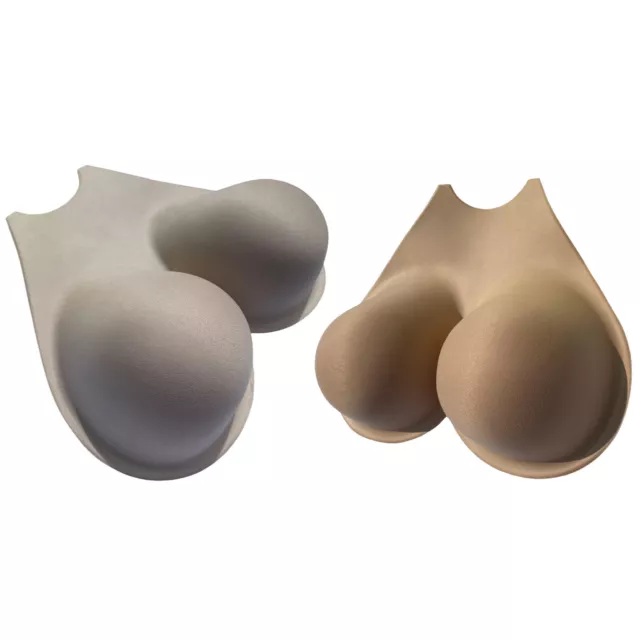 Unisex Fake Breasts Washable Fake Boobs Soft Large Breast Forms Mastectomy 2
