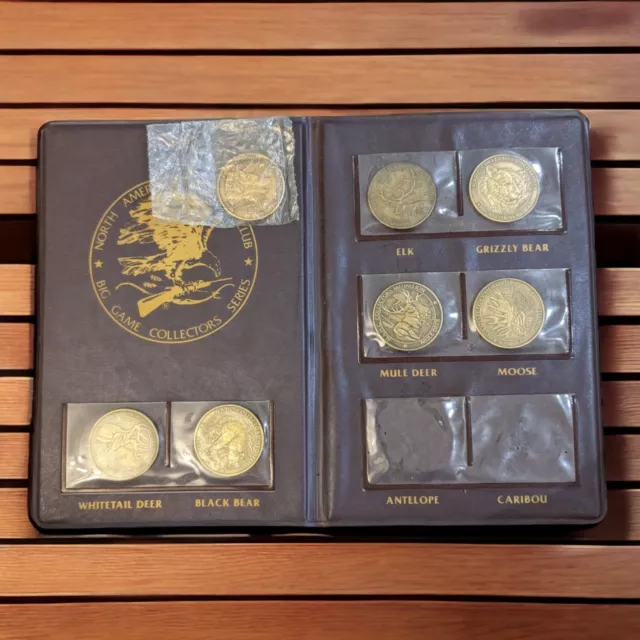 NORTH AMERICAN HUNTING Club Big Game Collectors Series Set Coins
