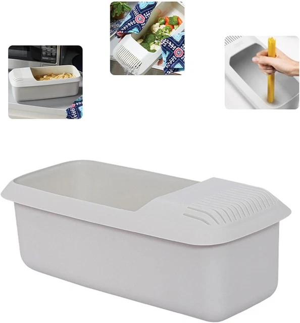 Cuocipasta Microonde InnovaGoods 4 In 1 | Per Pasta, Riso E Verdure | Con Ricettario | Senza BPA - Foto 10