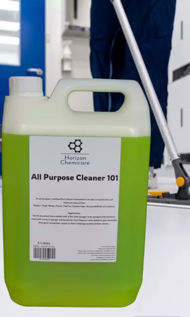 G101 ALL MULTI PURPOSE CLEANER NON-CAUSTIC Professional Strength TRADE 5 Litre
