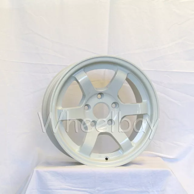 4 Pcs Rota Grid Concave   Wheels 15X7 20 & 15X8 5X114.3 20 73 White