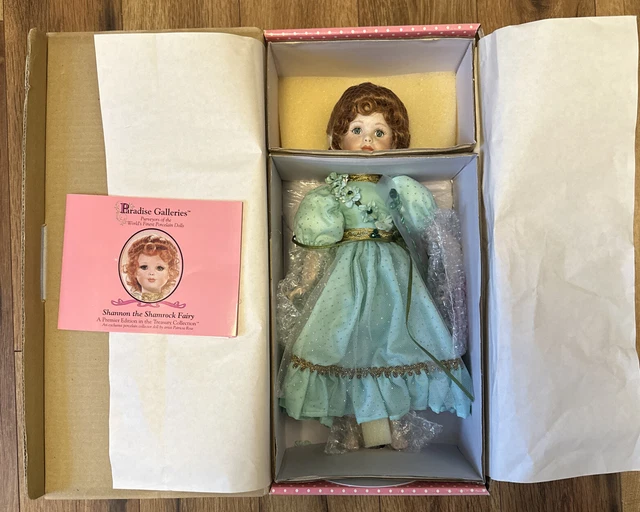 Shannon The Shamrock Fairy 15" Treasury Collection Paradise Galleries Doll