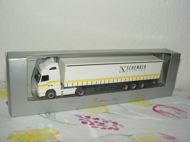 Herpa 121224 Volvo GL Semi-remorque Sped. Acier Lücke – Maquette 1:87 En Métal, édition Détaillée