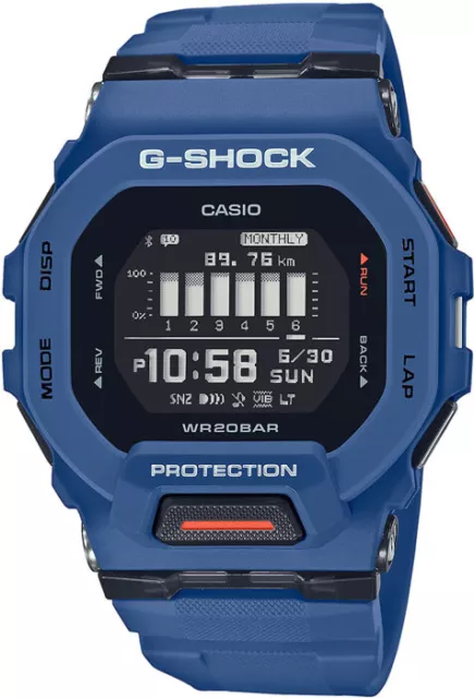 Casio GBD-200-2ER hommes - Chronographes - Montres à Quartz - Serie: G-SHOCK