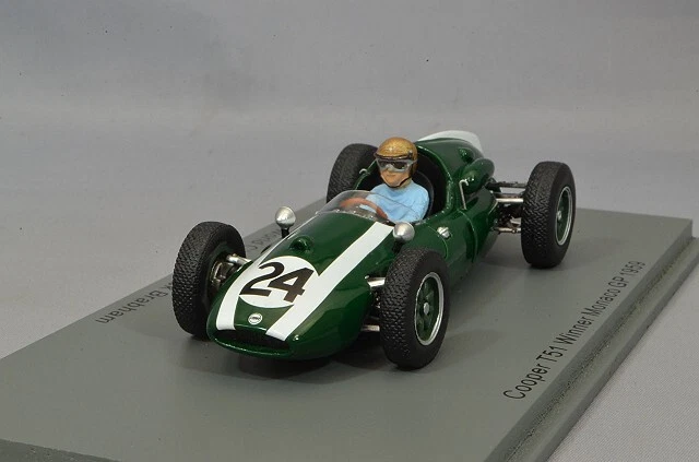 1:43 SPARK COOPER T51 #16 Gp Angleterre 1960 Masten Gregory S8054