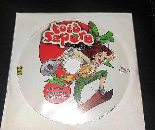 TOTÒ SAPORE E la magica storia della pizza Gioco PC ROM 2003 Bennato EUR 12,50 PicClick IT