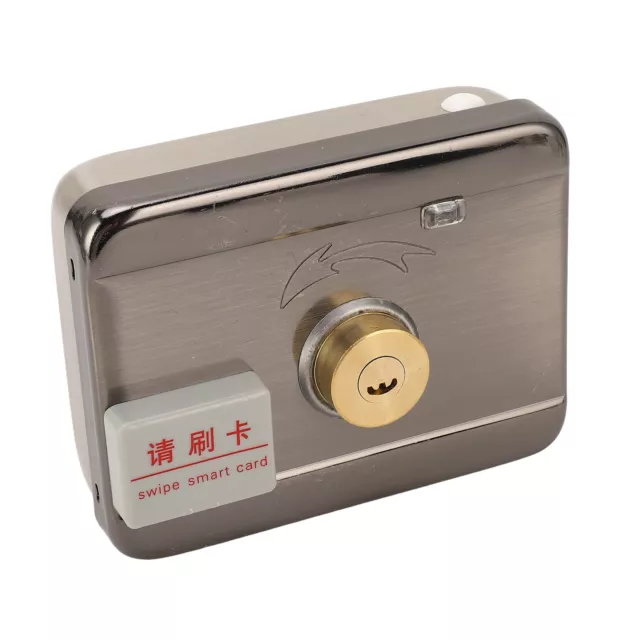 Stainless Steel Electric Door Silence Lock Double-Sided ID Card With Remote TOH