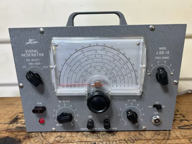 Vintage Leader LSG-11 Signal Generator - Powers Up - Untested