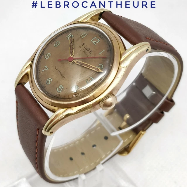 ELG SUPERBE MONTRE Vintage Ancienne Calibre m canique Circa 1940