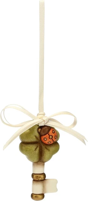 Bomboniera Thun Chiave Con Farfalla In Ceramica - Mini Formato 3x6 Cm, Ideale Per Cerimonie E Regali - Foto 2