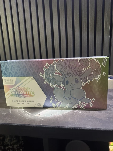 POKEMON PRISMATIC EVOLUTIONS Super Premium Collection SPC Sealed X5 