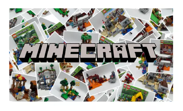 Lego Minecraft Sets 100% komplett