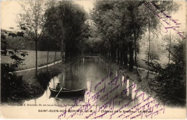 CPA SAINT-OUEN-sur-MORIN Chateau de la Brosse - Le Miroir (1298901)