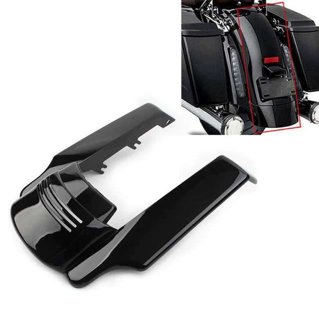 Motorcycle Fender For 2014-2018 For Harley For Street Road Glide Motorcycle Black Stretched Rear Fender Extension Mudguard Motorcycle Accessories