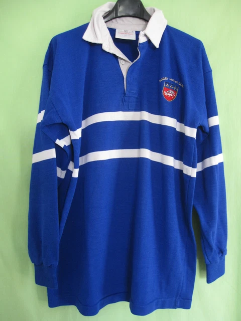 Vintage 1980's Rugby jersey made by Halbro Long sleeve (made in England
