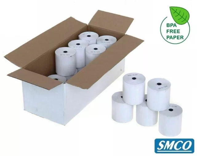 EPSON TML90 Till Rolls THERMAL Receipt Paper TERMINAL PRINTER 80mm By SMCO