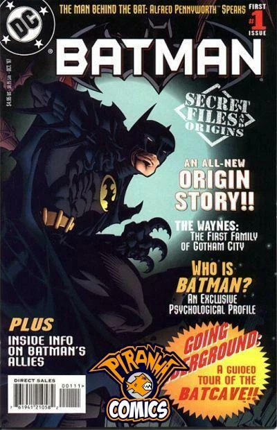 Batman: Secret Files And Origins #1 (1997) Vf/Nm Dc