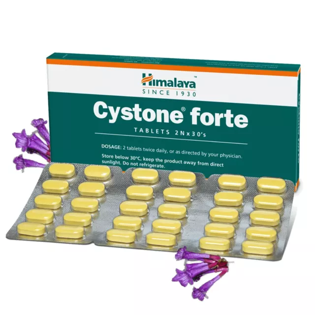 Himalaya Cystone Forte 60 tabletas cada una (2 cajas) con Shilapushpa y...