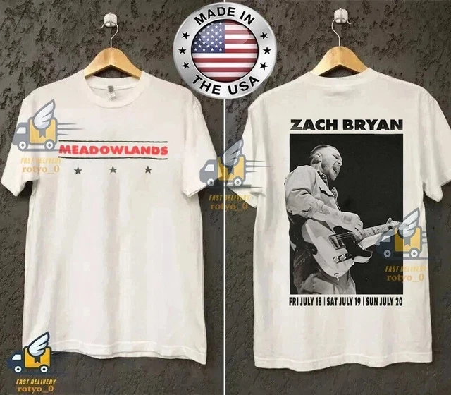 Maglietta Zach Bryan Notre Dame Stadium 6 Settembre 2025 - Ristampa Unisex 2XL - Foto 2