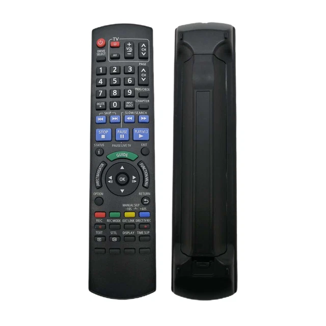 GOUYESHO Telecomando di ricambio N2QAYB000842 per Panasonic Viera TVTX-39ASW504 TX-49DSW504S TX-55DXW654 TX-L50E6E TX-32AS520Y TX-40CXC725 TX-50CS630E TX-55CS630E 55CXC7. 25 per telecomando Panasonic