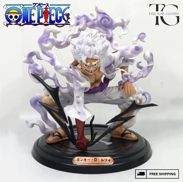 MONKEY D LUFFY One Piece Anime Gear 5 Sun God Nika Joy Boy Action ...