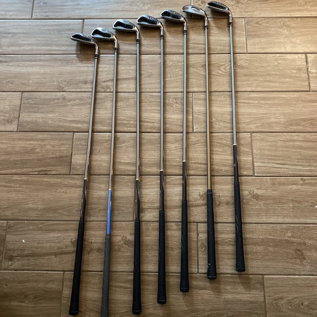 TaylorMade R7 XD Iron PW 5-7 & 9 R7-65 Graphite Flex M & King Cobra ss-I Iron 8
