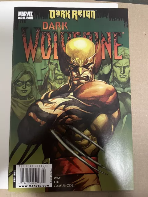 Dark Wolverine #75 NM NEWSSTAND Rare Dark Reign (2009 Marvel) Comic Book HTF