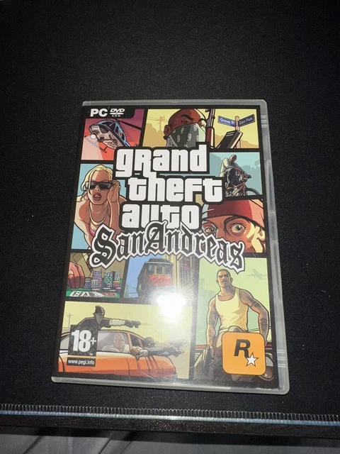 Portada De Gta San Andreas GTA San Andreas Original Xbox Platinum