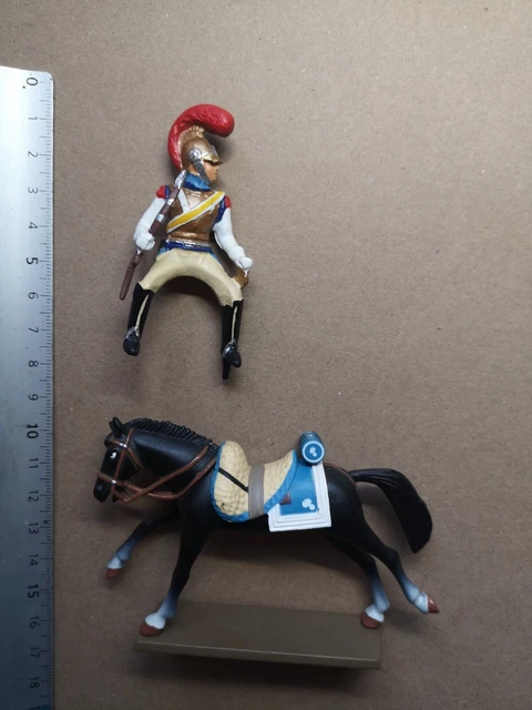 Figurine Starlux 1/32 - Brigadier Du 1er Dragons Napoléon - Cavalerie Empire - Plomb