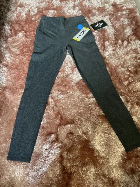 LADIES SKECHERS GO Walk leggings grey size small high waisted very