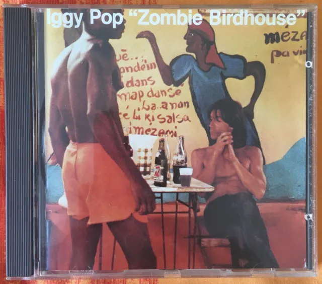 IGGY POP Zombie Birdhouse CD Punk ALTERNATIVE ROCK *Rare * 1988* REPRESS Stooges