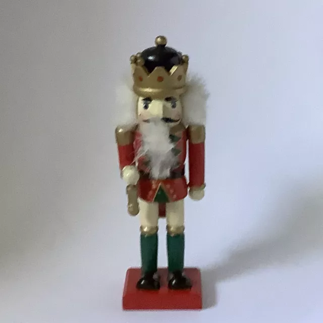 Nutcracker Soldier Traditional Christmas Decoration 8 Inch Wooden Figure Xmas