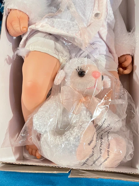 Treasury Collection Paradise Galleries Doll in Box Michelle with Baby Lamb 7