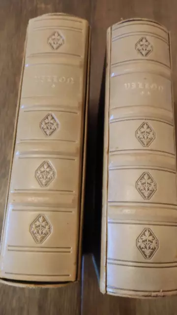 Les Escripts de François Villon en deux volumes luxueux sous emboitage