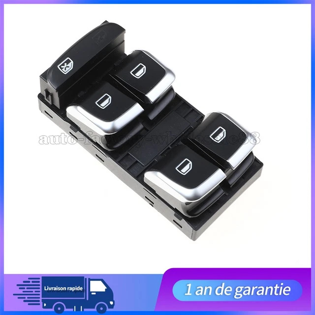 Pièce Intérieur A4 2000-2007 Interrupteur Commande De Lève-Vitre - Foto 9