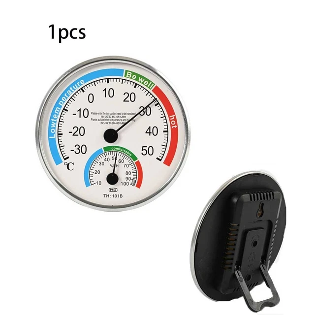 1/2/4/6pcs Thermometer LCD Room Climate Stand Device Analogue Basement