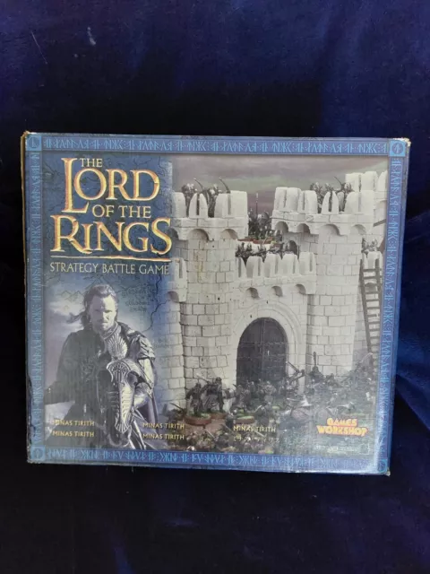 Warhammer Lord of the Rings Walls of Minas Tirith Scenery Games Workshop Used