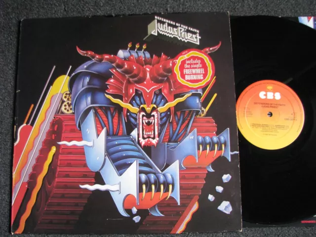 Judas Priest-Defenders of the Faith LP-1984 Holland-CBS 257 13