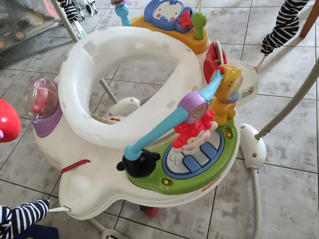 Centro Attività Fisher-Price Saltella E Gioca | Con Musica E Luci | Per Neonati | Modello Amici Della Foresta - Foto 4