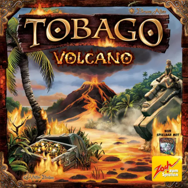 Zoch Tobago Volcano Extension jeu de société jeu familial jeu de plateau