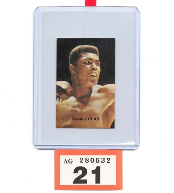 MUHAMMAD ALI VICTORIA Vedetten Parade Cassius Clay Boxing Card #583 ...