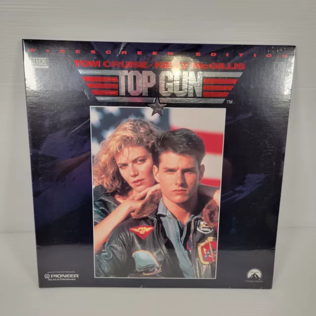 Top Gun Laserdisc LD 1995 Tom Cruise Videodisc NEW FACTORY SEALED - B3
