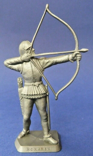 Figurine Mokarex SOLDAT A LA DAGUE Série IVANHOE - 1:32 (60mm), Plastique à Peindre