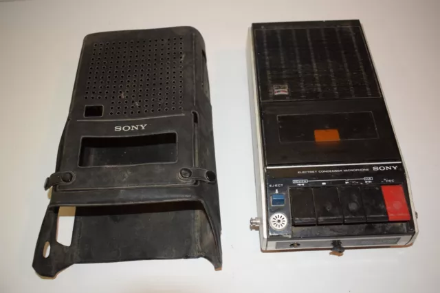 SONY TC-126 CASSETTE Player/Recorder with Speakers For Parts/Repair $30.00  - PicClick AU